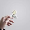 Atsushi Minimalist Anime Stickers