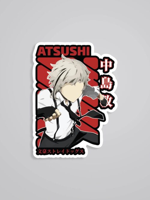 Atsushi Nakajima Power Unleashed Anime Stickers