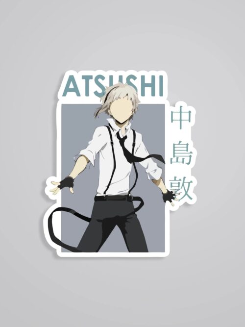 Atsushi Nakajima Rising Hero Anime Stickers