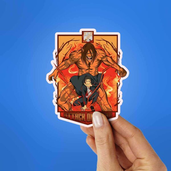 Attack On Titan Sticker Attack On Titan Sticker