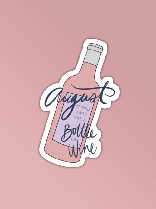 August Slipped Away Taylor Swift Stickers