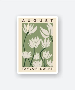 August Taylor Swift Sticker August Taylor Swift Sticker
