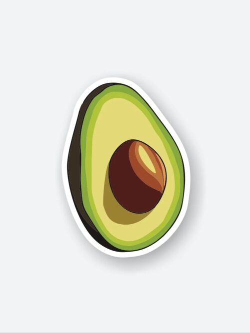 Avocado Sticker
