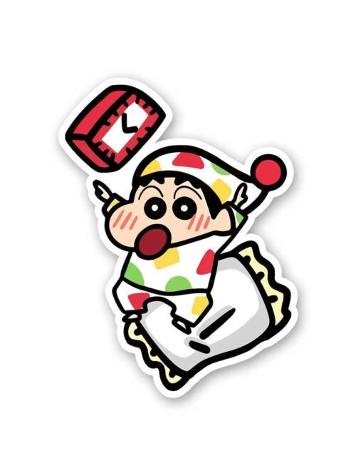 Awake Shinchan Sticker