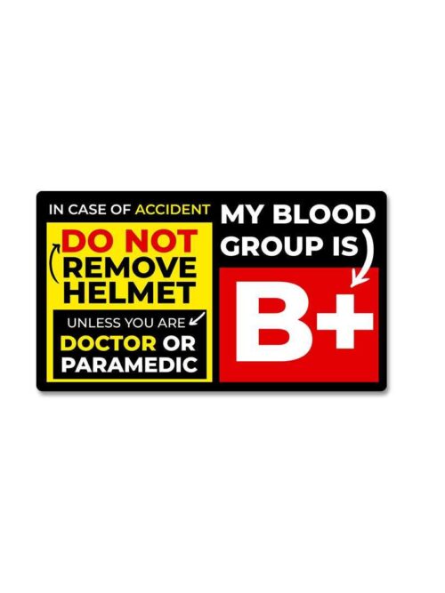 B Positive Sticker