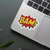 BAM Pop Art Comic Sticker