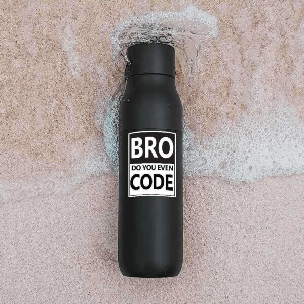 BRUH Do You Even Code_ Sticker BRUH Do You Even Code_ Sticker