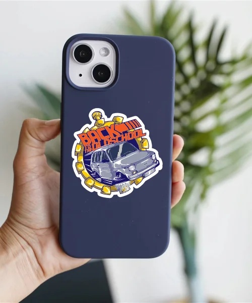 Back To Old School Sticker Back To Old School Sticker