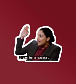Badass Amy Brooklyn Nine Nine   Laptop   Mobile Stickers