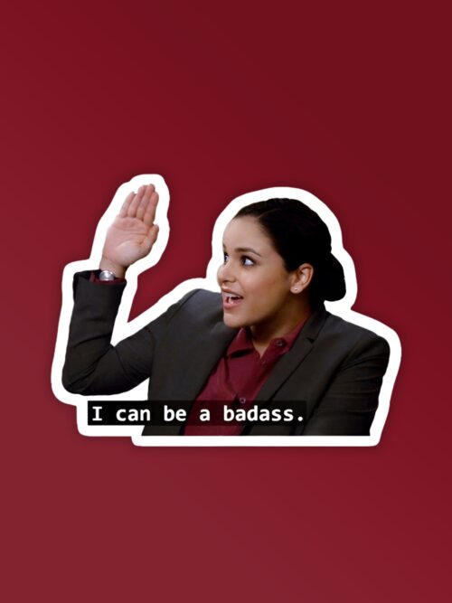 Badass Amy Brooklyn Nine Nine   Laptop   Mobile Stickers