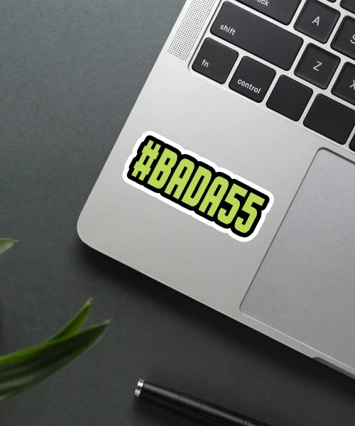 Badass Sticker