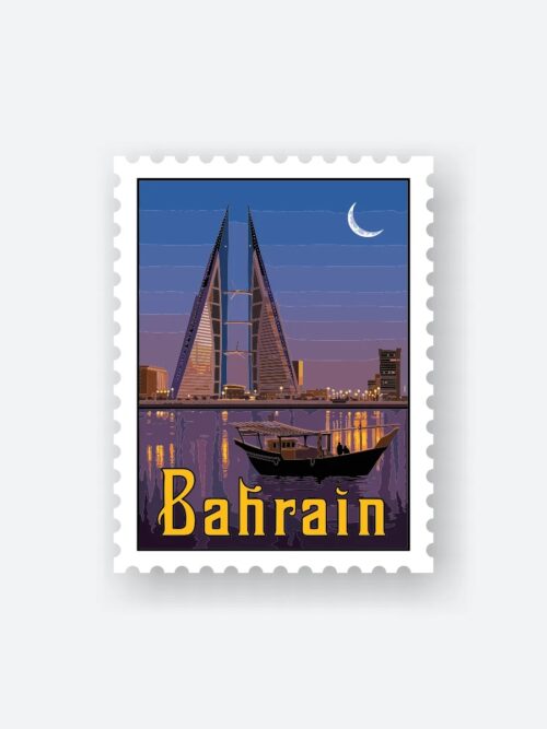 Bahrain Sticker