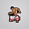 Baki Beast In Human Form Anime Stickers