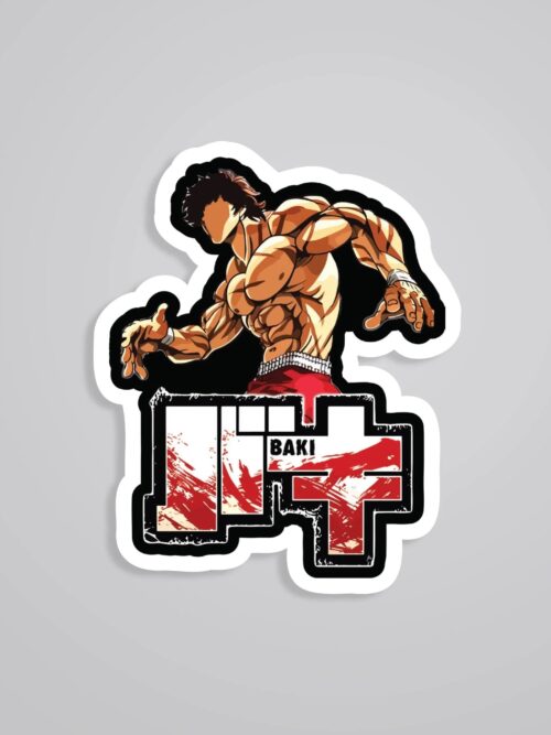 Baki Beast In Human Form Anime Stickers