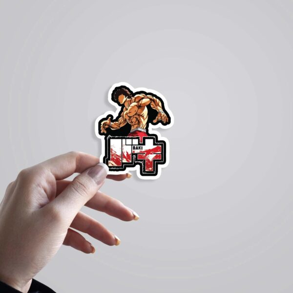 Baki Beast In Human Form Anime Stickers Baki Beast In Human Form Anime Stickers