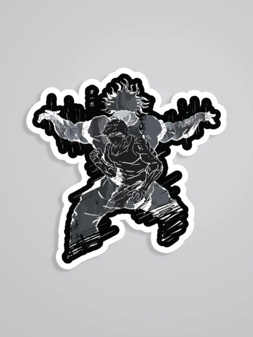 Baki Champion In The Dark Anime Stickers