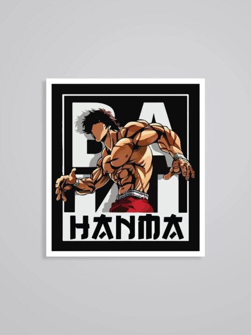 Baki Hanma Born To Fight Anime Stickers