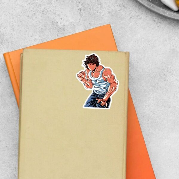Baki Minimalist Anime Stickers Baki Minimalist Anime Stickers