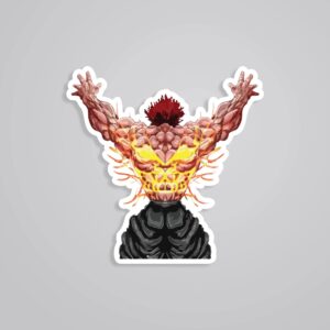 Baki The Beast In Human Form Anime Stickers Baki The Beast In Human Form Anime Stickers