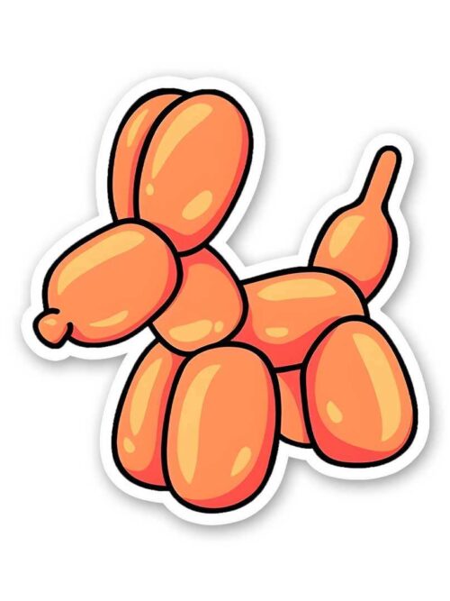 Balloon Dog Sticker
