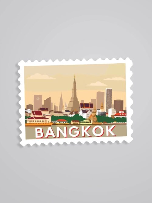 Bangkok Post Stamp Travels Stickers