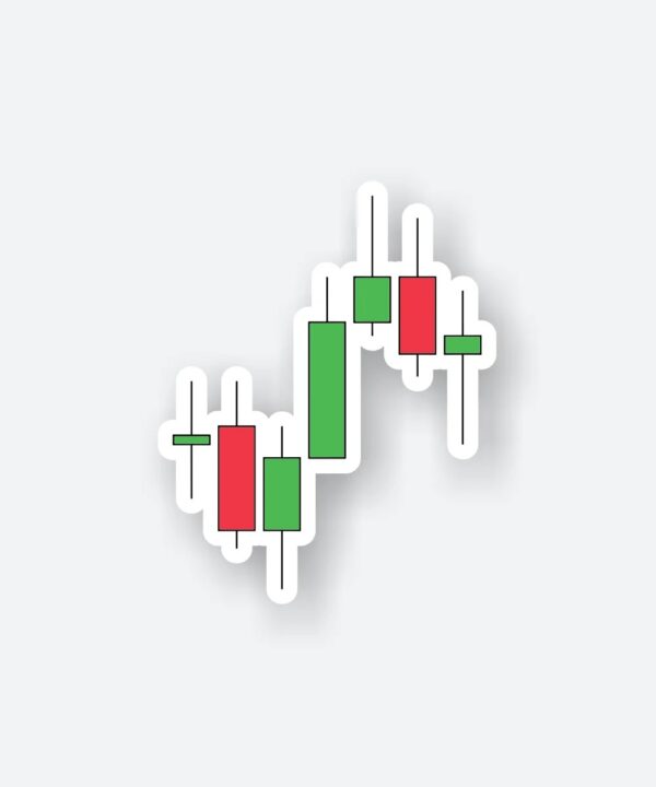 Bar Chart Sticker
