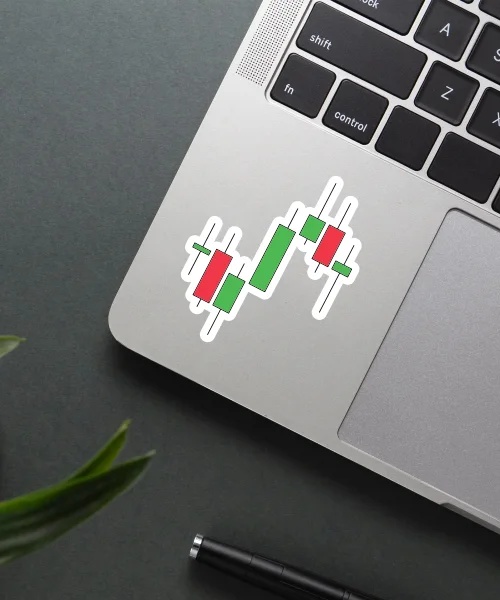 Bar Chart Sticker