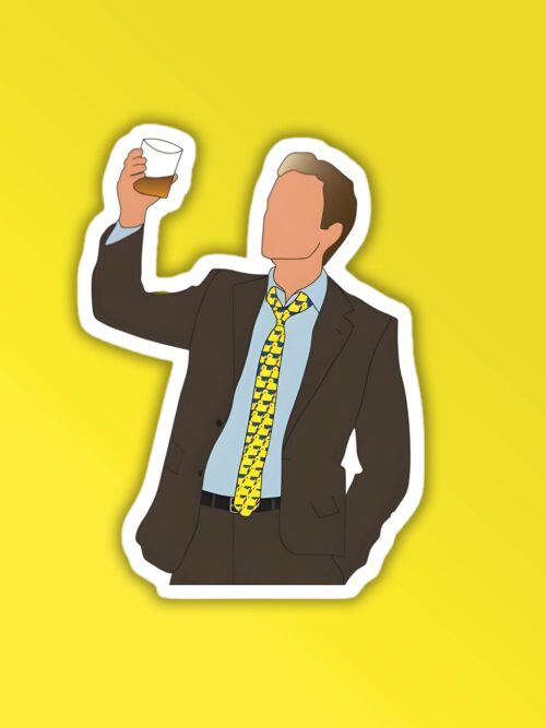 Barney Laptop   Mobile Sticker