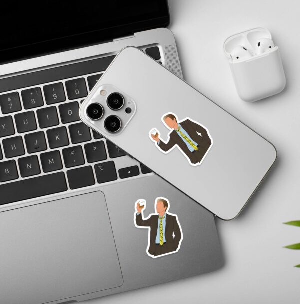 Barney Laptop Mobile Sticker Barney Laptop Mobile Sticker