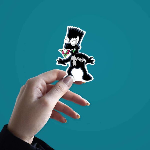 Bart Venom Sticker