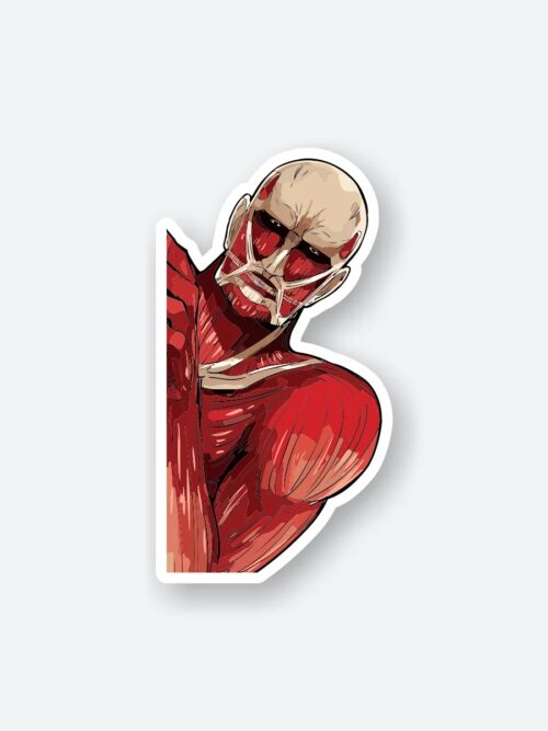 Bashful Colossal Titan Sticker