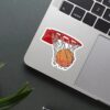 Basketball Sticker