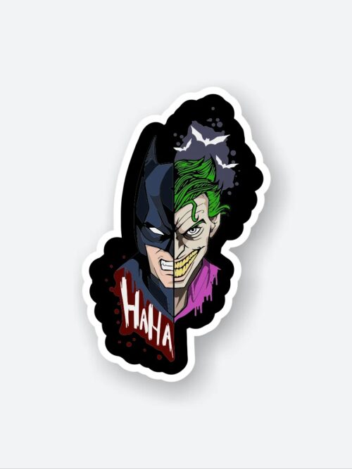 Batman Vs Joker Sticker