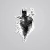 Batman In BW Movies Stickers