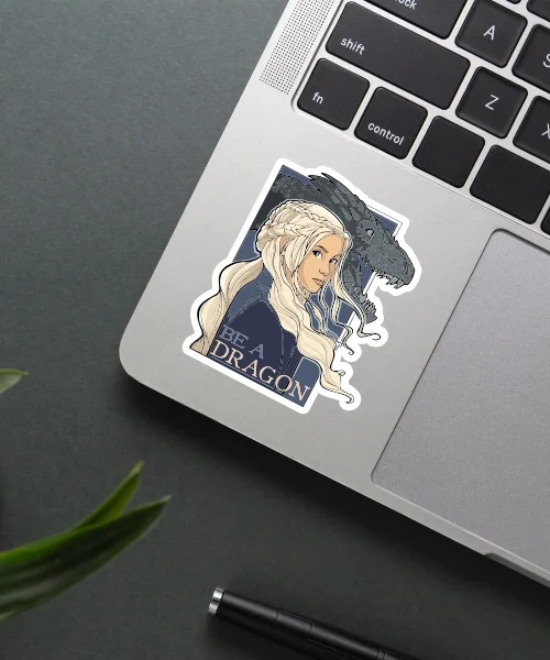 Be A Dragon Sticker