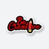 Be Creative Sticker