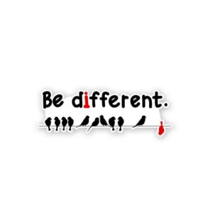Be Different Sticker Be Different Sticker
