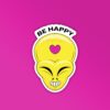 Be Happy Sticker