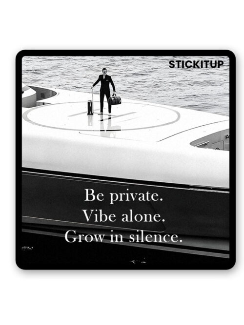 Be Private Sticker