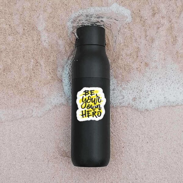 Be Your Own Hero Sticker