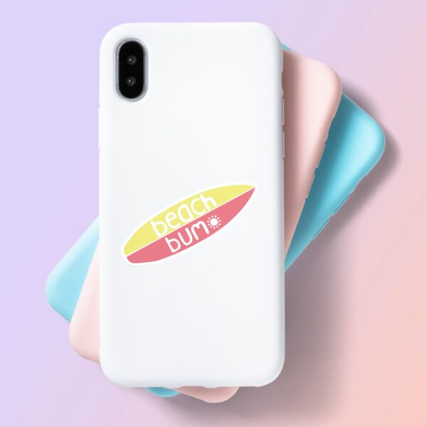 Beach Bum Sticker