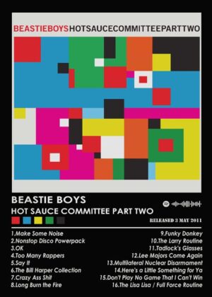 Beastie Boys Album Music Poster