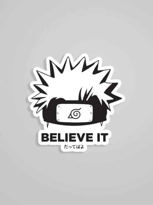 Believe It Anime Stickers