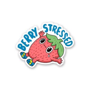 Berry Stressed Sticker Berry Stressed Sticker