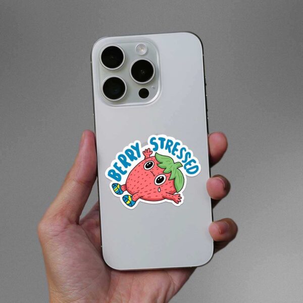 Berry Stressed Sticker Berry Stressed Sticker