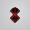 Berserk Logo Anime Stickers