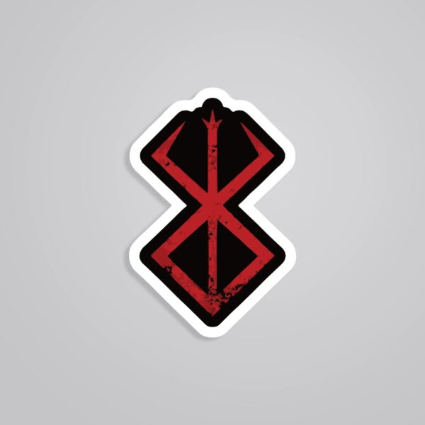 Berserk Logo Anime Stickers Berserk Logo Anime Stickers