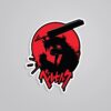 Berserk Red Anime Stickers