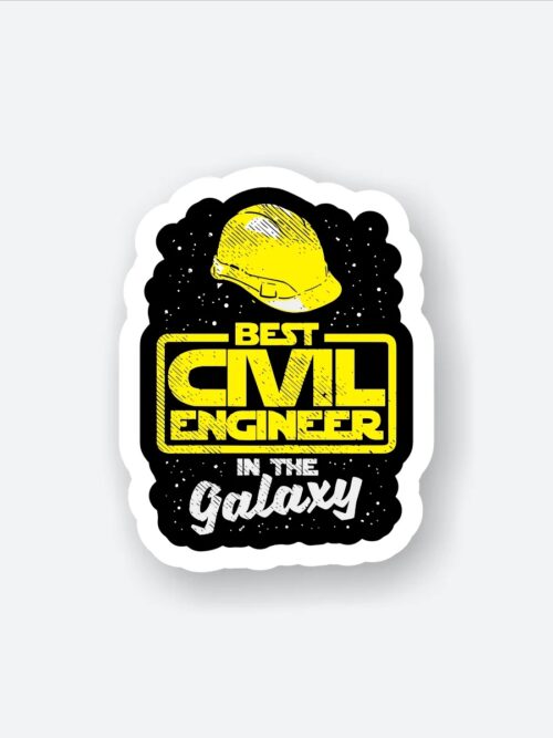 Best Civil Engineer Sticker