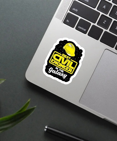 Best Civil Engineer Sticker